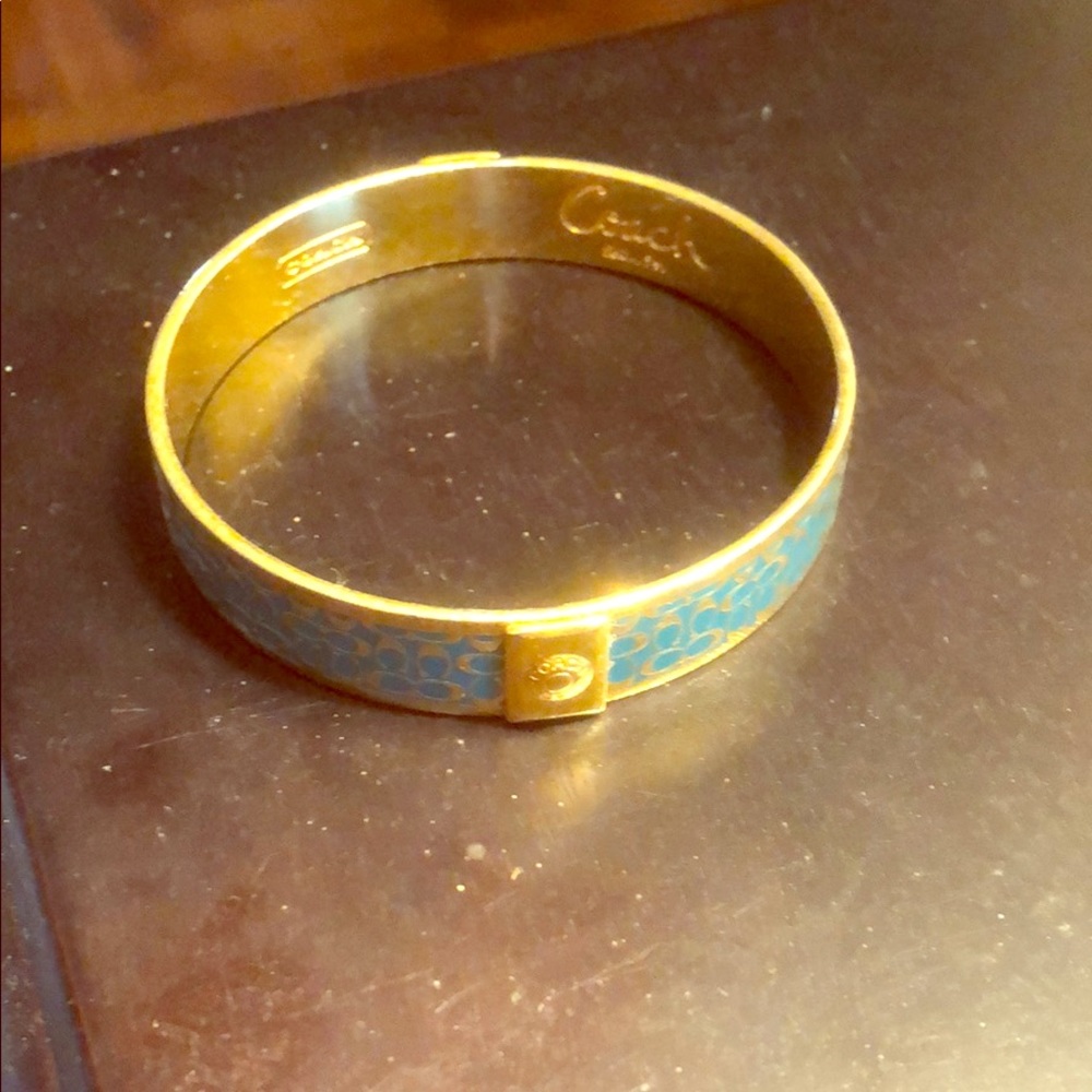 Coach Logo Bangle